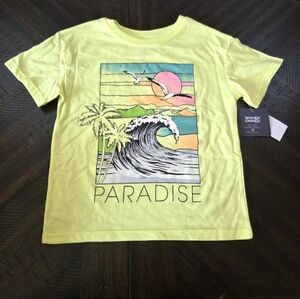 Grayson/Threads Kids "Paradise" Graphic T-Shirt - XS (4/5) Beach Pool